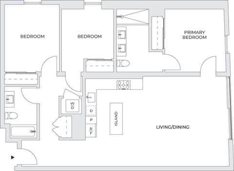 3 Bedroom Floor Plan